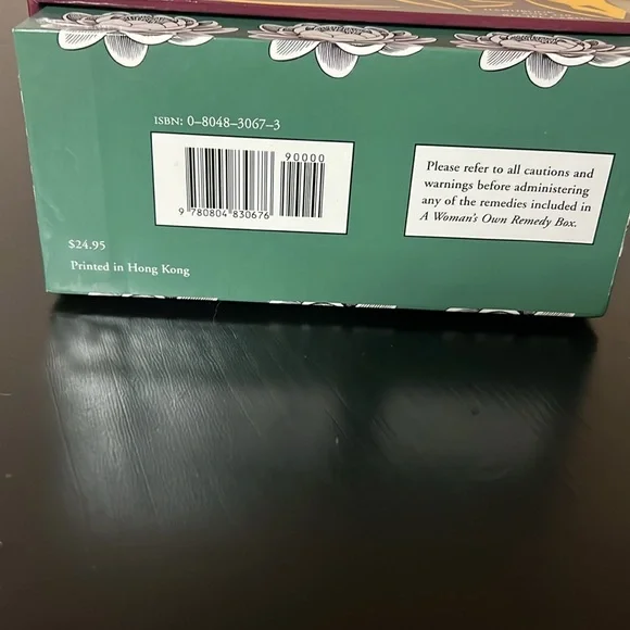 A Woman's Own Remedy Box by - Green and Purple - Picture 4 of 4